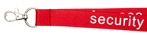 Vlak 20mm rood met SECURITY