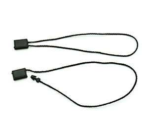 Hangtagsnoeren van zwart nylon