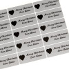 Gepersonaliseerde zelfklevers in zilver