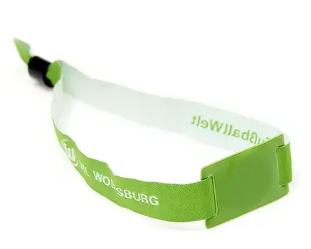 Festivalpolsbandjes met RFID en zachte pvc-schuifregelaar