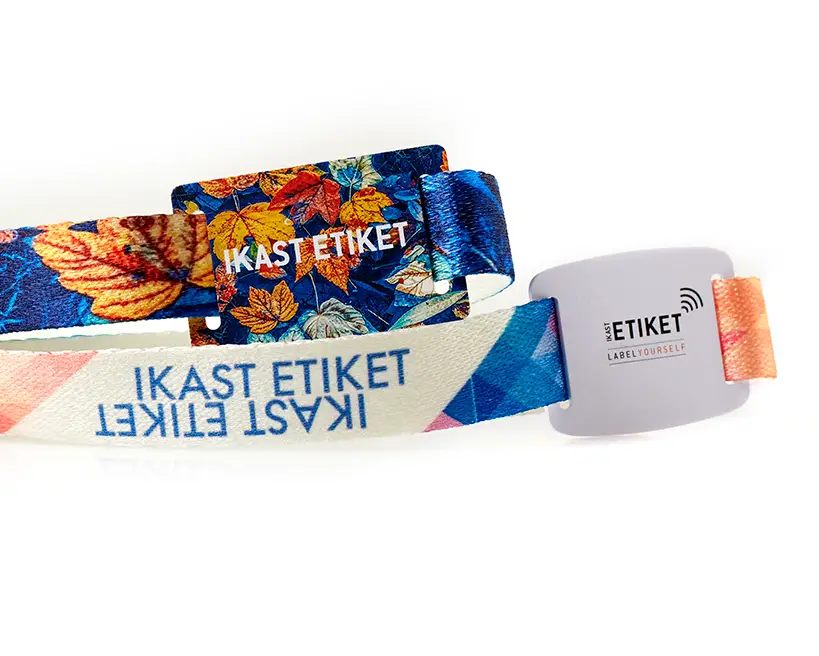Duurzame polsbandjes met RFID-chip