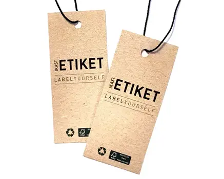 Duurzame hanglabels