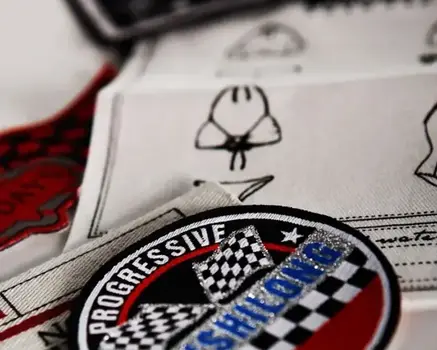 Geborduurde badges
