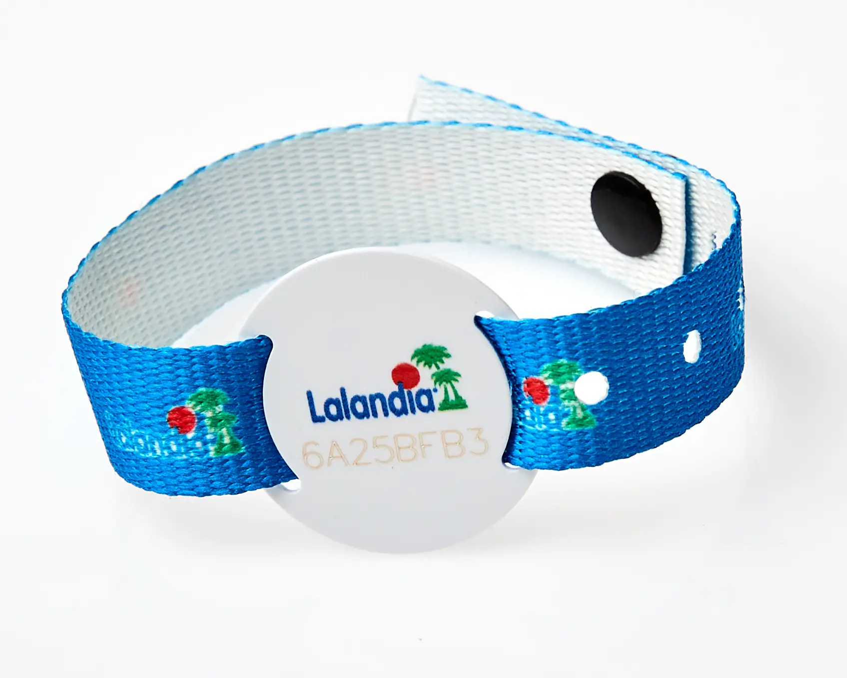 Digitaal gedrukte RFID polsbandjes met plastic schuifregelaar