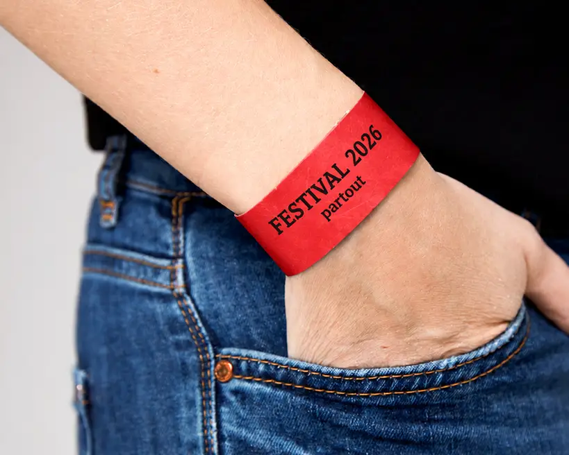 festivalbandjes van papier