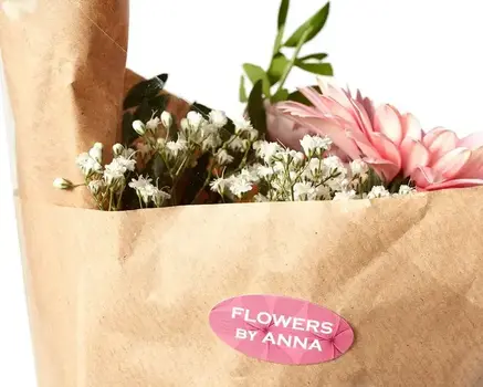 Stickers voor bloemstukken