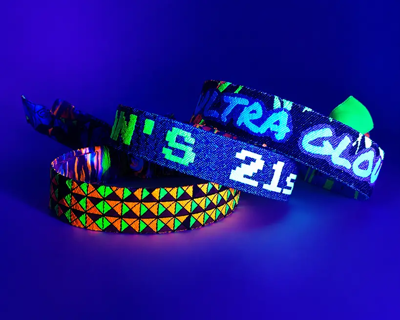 festivalbandjes met lichtgevend effect