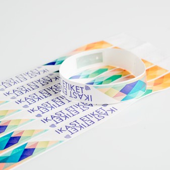 Tyvek polsbandje met RFID tag