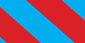 Rode en blauwe strepen