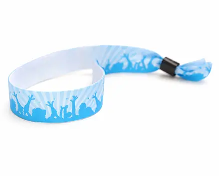 Blauwe party polsbandjes