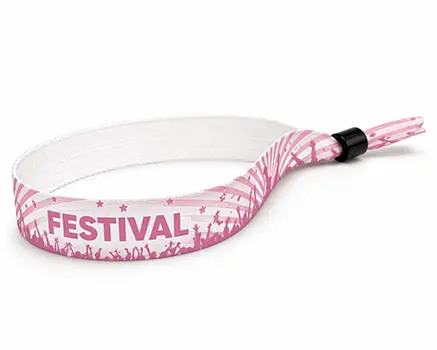 Roze party polsbandjes
