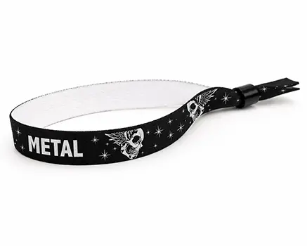 Polsbandjes voor metalfestivals