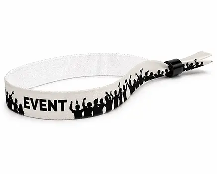 Zwarte crowd polsbandjes