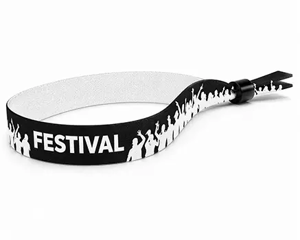 Witte crowd polsbandjes