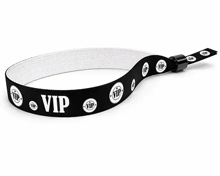 Zwarte VIP polsbandjes