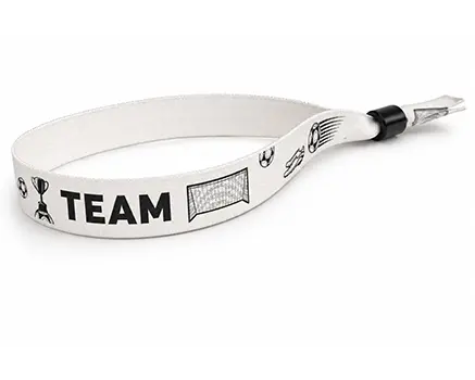 Polsbandjes voor voetbaltoernooien