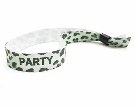 Groene luipaard polsbandjes