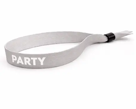 Lichtgrijze polsbandjes