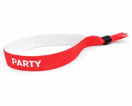 Neonrode polsbandjes