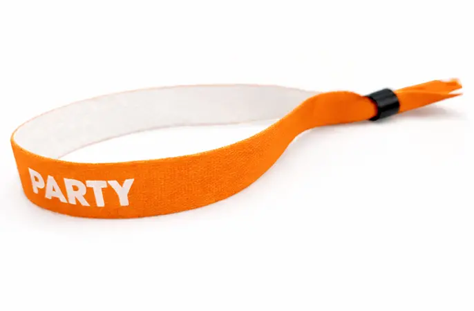 Neonoranje polsbandjes